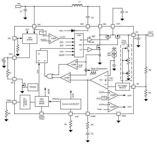 tps61378qwrterq1电源芯片产品规格,技术资料,应用图引脚图展示
